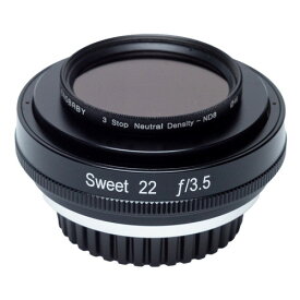 【★当選確率1/2！最大100%Pバック(上限あり・要エントリー)】【即配】(KT) Lensbaby Sweet 22 Kit スウィート22キット フジXマウント LENSBABY レンズベビー【Fuji X】【送料無料】【ND8フィルター付キット】