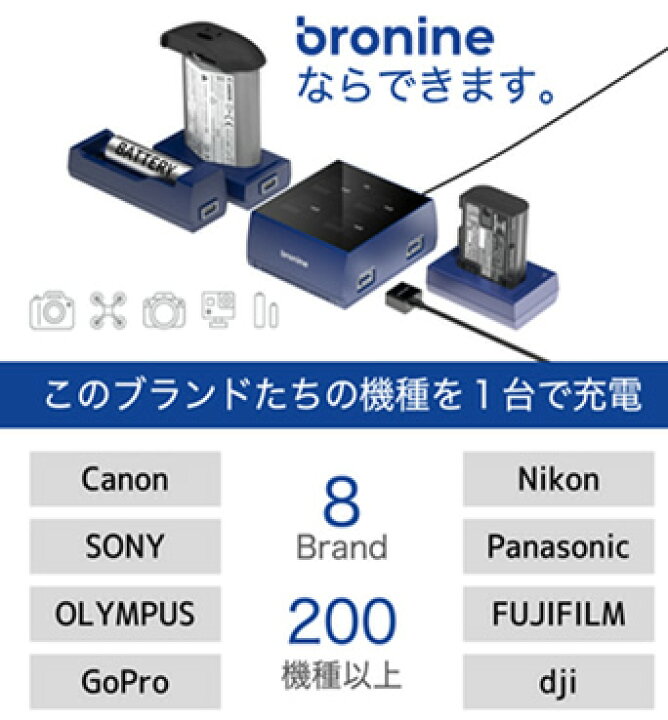 楽天市場】【即配】 4ポートチャージャー bronine ブロナイン 