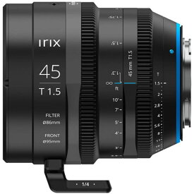 【取寄】Cine 45mmT1.5 ソニーEマウント・ ft仕様 シネレンズ Irix アイリックス【送料無料】人間の視野感覚に最も近い状態のレンズ