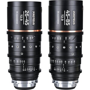�y���z (SJ) Proteus Zoom 2X Anamorphic 2-Lens Bundle (26-45mm, 45-85mm) AMB PL/EF �A���o�[ 2�o���h�� LAOWA ���I�� Proteus Zoom�V���[�Y�y���������z�y�L�����Z���s�z�@���ڂ����[���ɂ��܂��Ă͂��₢��