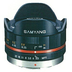 �y���z�z (KT) SAMYANG �T������ 7.5mm/F3.5 FISH-EYE �}�C�N���t�H�[�T�[�Y�p �u���b�N�y���������z