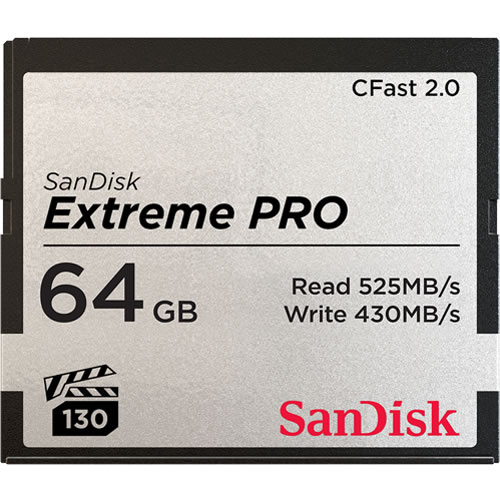 【取寄】 サンディスク エクストリーム プロ CFast 2.0カード 64GB SDCFSP-064G-J46D SanDisk サンディスク 【ネコポス便送料無料】