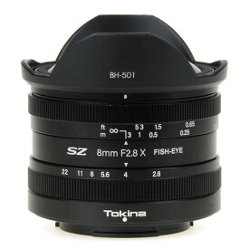 【即配】トキナー SZ 8mm F2.8 FISH-EYE MF 富士フイルムXマウント ケンコートキナー KENKO TOKINA 【送料無料】【3年保証】【FujiX】【あす楽対応】