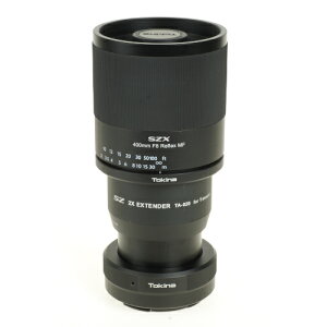 �y���z�z�g�L�i�[ SZX 400mm F8 Reflex & 2X �G�N�X�e���_�[KIT �\�j�[E�}�E���g �P���R�[�g�L�i�[ KENKO TOKINA �y���������z�y3�N�ۏ؁z