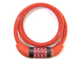 【即配】マイセットワイヤーロック 10mmX90mm RD レッド FOGLIA フォグリア　自転車用ワイヤー錠【ネコポス便送料無料】