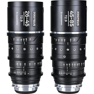 �y���z (SJ) Proteus Zoom 2X Anamorphic 2-Lens Bundle (26-45mm, 45-85mm) SV PL/EF �V���o�[ 2�o���h�� LAOWA ���I�� Proteus Zoom�V���[�Y�y���������z�y�L�����Z���s�z�@���ڂ����[���ɂ��܂��Ă͂��₢����