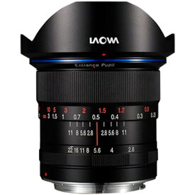 【取寄】(SJ) LAOWA ラオワ 交換レンズ 12mm F2.8 Zero-D　ソニーFEマウント 【送料無料】