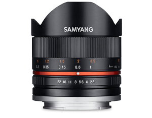 �y�����ʌ���A�E�g���b�g�z�y���������z�y���z�z SAMYANG �T������ 8mm F2.8 UMC Fish-eye II �\�j�[E�p �u���b�N �y���������z
