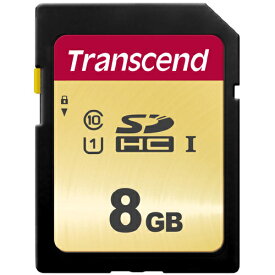 【即配】(KT) トランセンド SDHCメモリカード 8GB : TS8GSDC500S UHS-I U1 MLC【ネコポス便送料無料】