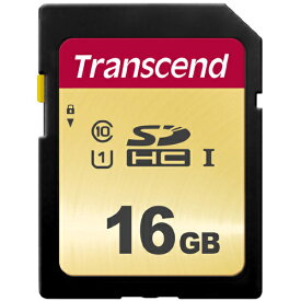 【即配】（KT) トランセンド SDHCメモリカード 16GB : TS16GSDC500S UHS-I U1 MLC【ネコポス便送料無料】