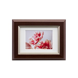 【即配】UVカットアクリル額縁 グレイスメロウMiu(ミウ) L/ハーフサイズ兼用 ブラウン JGM-L-BR ケンコー KENKO フォトフレーム