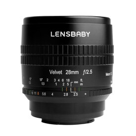 【即配】(KT) Velvet(ベルベット) 28　ソニーEマウント LENSBABY レンズベビー ワイドアングルのソフトフォーカスレンズ 【送料無料】【あす楽対応】