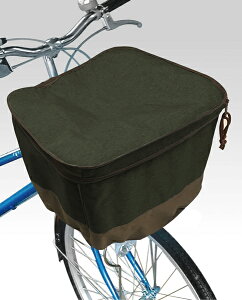 【即配】2段式前カゴカバーアシスト用 OV オリーブ TOP トップ