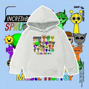 Sprunki �X�v�����L�[ �q���� �p�[�J�[ ���� ���� �~�� �H�� �L�b�Y �O�b�Y �a���� �v���[���g �g�b�v�X ���̎q �j�̎q 110-160cm 9�F �z���C�g �u���b�N