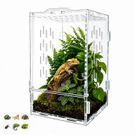 【新作限定・クーポンで15％OFF】ヤモリ ケージ 爬虫類 アクリルケージ 爬虫類ケージ アクリルボックス …