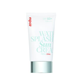 espoir エスポア ウォーター スプラッシュ サンクリーム フレッシュ シカ CICA WATER SPLASH SUN CREAM FRESH SPF50+ PA++++ 60ml 韓国コスメ メイクアップ スキンケア サンケア 紫外線 日焼け止め