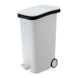 ダストボックス 30L スリム ゴミ箱 ごみ箱 日本製 フタ付 おしゃれ インテリア 家具 キャスター付 ペダル式 角型 キッチン リビング シンプル ナチュラル カジュアル モダン インテリア おし