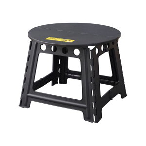 クラフターテーブル 机 折りたたみテーブル フォールディングテーブル 円形 円卓 サークル アウトドア 屋外 野外 キャンプ BBQ ポリプロピレン 持ち運び コンパクト サンドベージュ グリーン