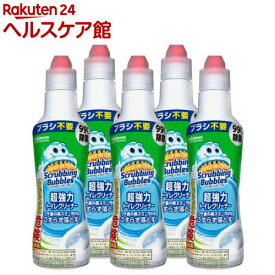 スクラビングバブル 超強力トイレクリーナー ケース販売(400g×5個入)【スクラビングバブル】