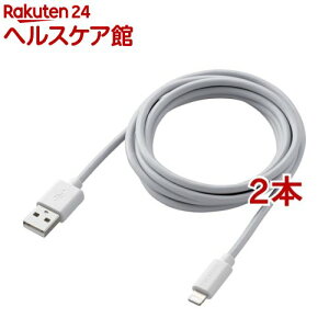 GR LightningP[u iPhone [d f[^] 1.5m zCg MPA-UALO15WH(2{Zbg)yGR(ELECOM)z
