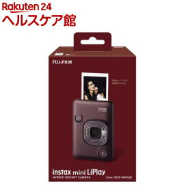富士フイルム チェキ instax mini LiPlay BRONZE(1台)