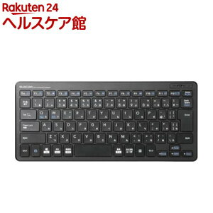 エレコム ワイヤレスキーボード 無線 パンタグラフ 薄型 小型 TK-FDP098TBK(1台)【エレコム(ELECOM)】