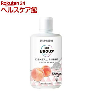 UHAシタクリア 液体はみがき スイートピーチ(500ml)【UHA味覚糖】