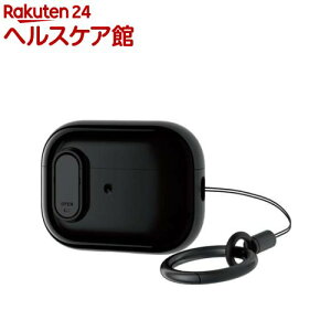 �G���R�� AirPods Pro ��2���� �P�[�X �n�C�u���b�h TOUGH SLIM �u���b�N(1��)�y�G���R��(ELECOM)�z