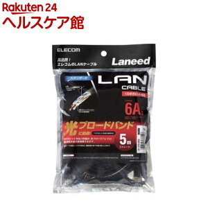 GR cat6a LANP[u ubN 5m LD-GPA^BK5(1{)yGR(ELECOM)z