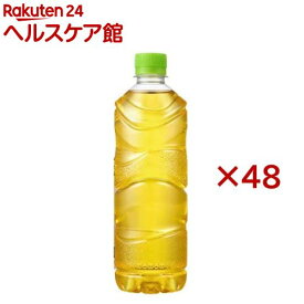 アサヒ 颯(そう) ラベルレスボトル(24本入×2セット(1本620ml))【颯】[お茶 緑茶]