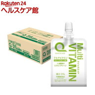クイックエイド マルチビタミン 11種類のビタミン 栄養機能食品 ゼリー飲料(180g*30コ入)【神戸居留地】[…