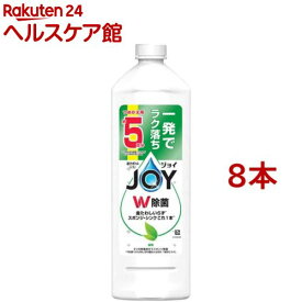ジョイ W除菌 食器用洗剤 緑茶 詰め替え(670ml*8本セット)【ジョイ(Joy)】
