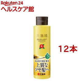 大島椿 エクセレントシャンプー(300ml*12本セット)【大島椿シリーズ】[パサツキ 乾燥 しっとり ふんわり アミノ酸系]