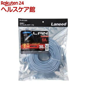 GR cat6a LANP[u u[ 30m LD-GPA^BU30(1{)yGR(ELECOM)z