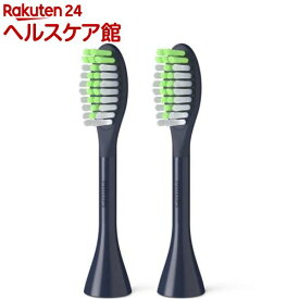 フィリップス Philips One ブラシヘッド ミッドナイトブルー BH1022／04(2本入)【フィリップス(PHILIPS)】