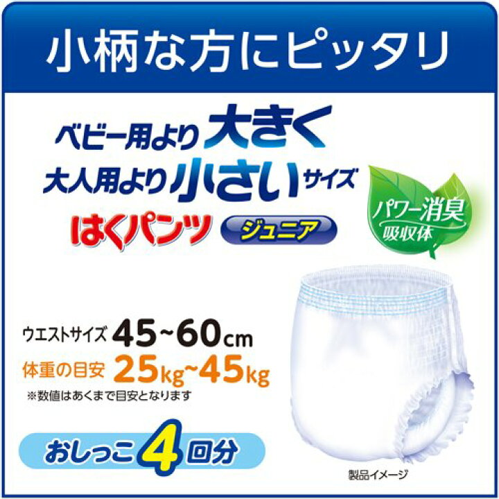 楽天市場】リフレ はくパンツ ジュニア SSサイズ【リブドゥ】(36枚*3袋 