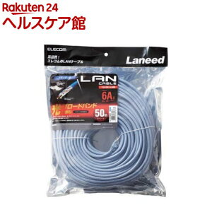 GR cat6a LANP[u u[ 50m LD-GPA^BU50(1{)yGR(ELECOM)z