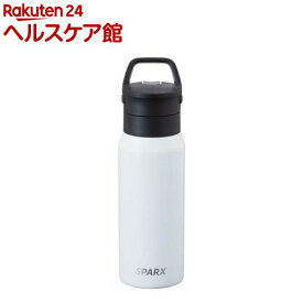 スパークス 炭酸用ボトル 530ml ホワイト(1個)【(株)アトラス】