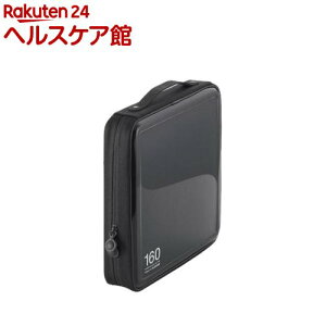 �G���R�� CD�^DVD�t�@�X�i�[�P�[�X CCD-H160BK(1�R��)�y�G���R��(ELECOM)�z