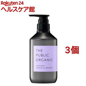 �U �p�u���b�N �I�[�K�j�b�N �X�[�p�[�V���C�j�[ SM �g���[�g�����g(480ml*3�Z�b�g)�y�U �p�u���b�N�I�[�K�j�b�N(THE PUBLIC ORGANIC)�z