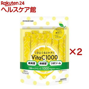 ЂƂCPA VitaC1000 15(15ܓ×2Zbg(12g))[r^~CTvg |\[r^~C ]