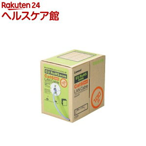 GR RoHSΉLANP[u CAT6 100m u[ RlN^Ȃ LD-CT6^BU100^RS(1)yGR(ELECOM)z