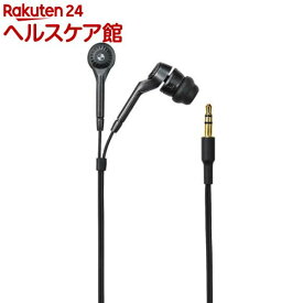 エルパ カナル型ステレオヘッドホン ブラック 1.2m RD-CI01(BK)(1コ入)【エルパ(ELPA)】