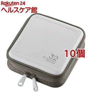 GR u[CECDEDVDΉt@Xi[P[X 32 zCg CCD-HB32WH(10Zbg)yGR(ELECOM)z