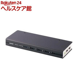 エレコム パソコン切替器 DVI対応 BOX型 4ポート KVM-DVHDU4(1個)【エレコム(ELECOM)】