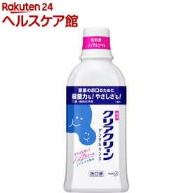 クリアクリーン デンタルリンス ノンアルコール ソフトミント(600ml)【クリアクリーン】[マウスウォッシュ]