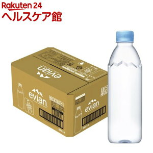 xX evian(GrA)~lEH[^[ KAi(500ml*24{)yGrA(evian)z