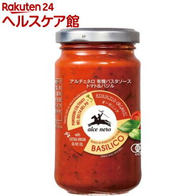 アルチェネロ 有機パスタソース トマト＆バジル(200g)【アルチェネロ】