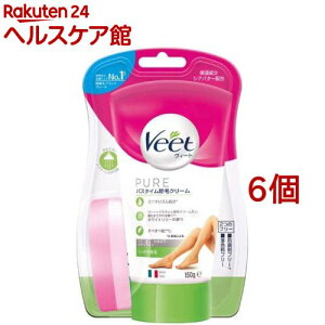 ���B�[�g �s���A Veet PURE �s���A �o�X�^�C�����уN���[�� �������菜��(150g*6�Z�b�g)�y���B�[�g�z