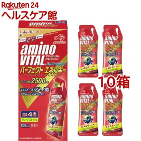 アミノバイタル アミノショット パーフェクトエネルギー(4本入×10コセット(1本45g))【アミノバイタル(AMINO VITAL)】[ゼリー 栄養ゼリー BCAA アミノ酸]